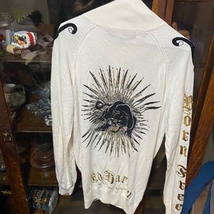 Ed Hardy  Zip Up Sweater